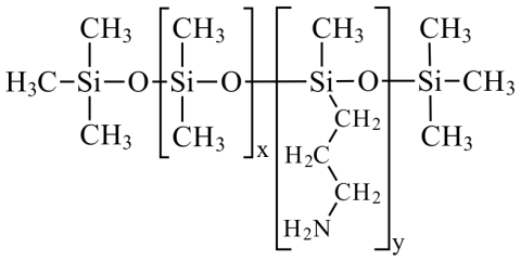 Structure of methyl vinyl MQ silicone resin.